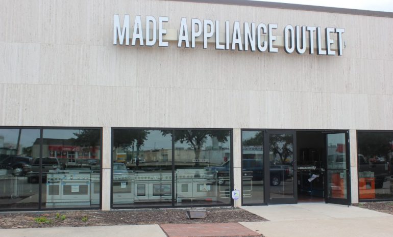 Made Appliance Outside Store